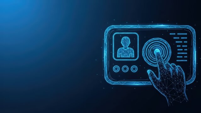 Digital identity verification system with user profile and access control