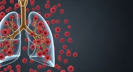 Coronavirus Infection Lung Disease Respiratory Illness Pulmonary Virus Anatomy