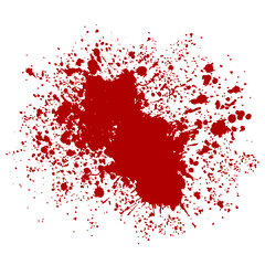 Blood Splatter Splash Stain Illustration