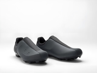 Black Aerodynamic Road Cycling Shoes