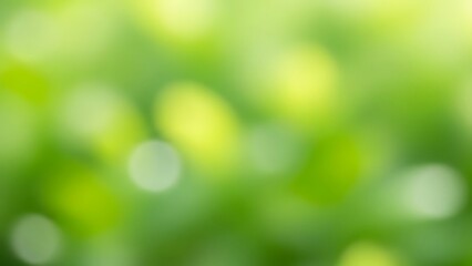 Obraz premium Abstract Green Bokeh Background Vibrant Nature-Inspired Backdrop for Artistic Designs and Concepts