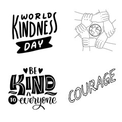 Obraz premium World Kindness Day reminds communities that change begins with empathy and generosity.