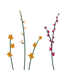 Illustration of Flowers 