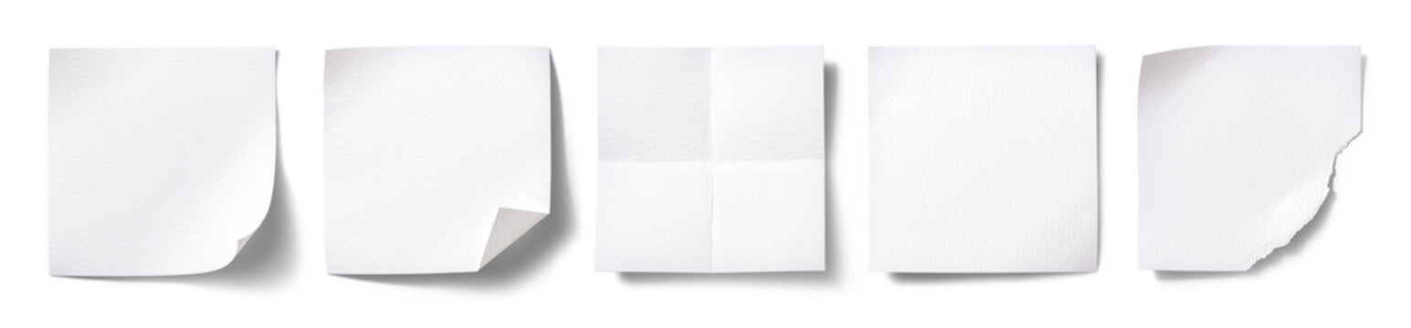 質感のある正方形の白いカード