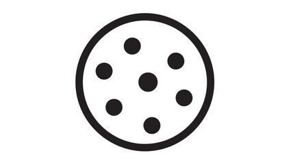 Mold icon simple flat vector illustration isolated on white background for app or web design