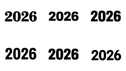 Anticipation of the Year 2026 Evoked Through a Grid of Repeated Numerical Representations