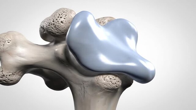 3D Animation of Human Trapezium and Trapezoid Carpal Bones