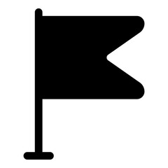 Flag icon for location and marking