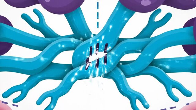 Animated Glomerular Structure and Podocyte Foot Processes