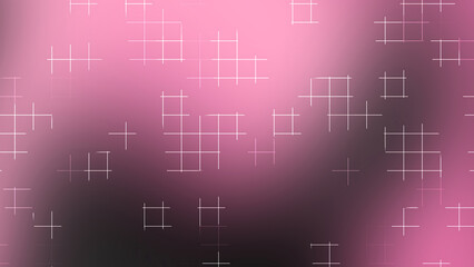 Fuchsia Dark Gradient Grid Line Abstract Background with Soft Light Glow