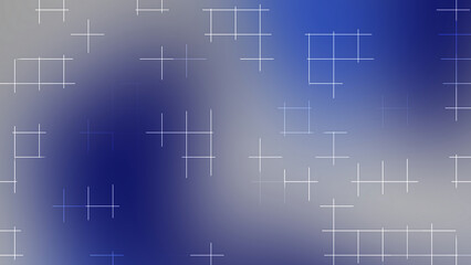 Blue Silver Gradient Grid Lines Background with Modern Futuristic Digital Style