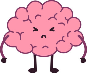 Cute Human Brain Element