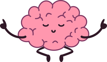 Cute Human Brain Element