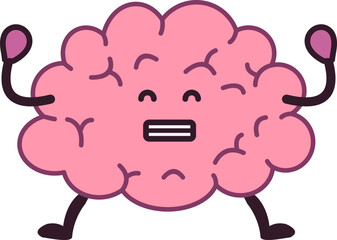 Cute Human Brain Element