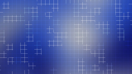 Blue Silver Gradient Grid Line Abstract Background for Modern Design