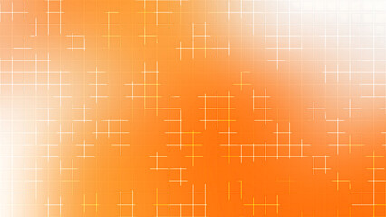 Orange White Abstract Grid Line Background with Soft Gradient Light