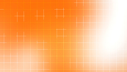 Orange and White Abstract Grid Line Animation