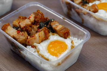 Basil, Rice - Food Staple, Pork, Thai Food, Meal