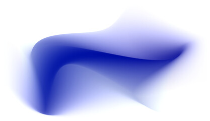abstract background soft fluid shape on white