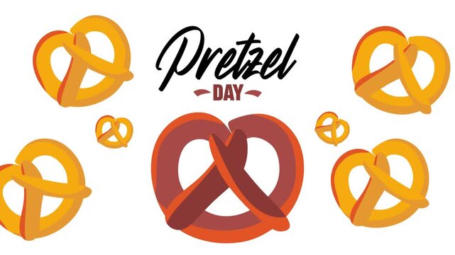 Happy National Pretzel Day with delicious pretzels
