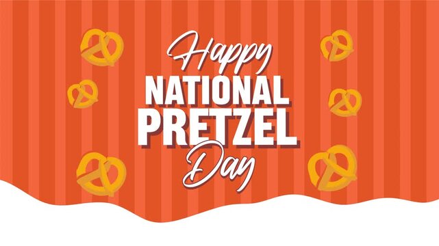 Happy National Pretzel Day with delicious pretzels