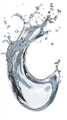 Dynamic Splash of Water with Stunning Clarity and Motion Effect