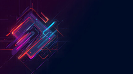 abstract technology background vector