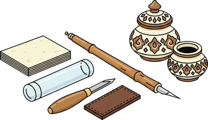 Persian Calligraphy Tools