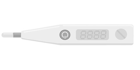 Modern Digital Clinical Thermometer Medical Device for Measuring Temperature