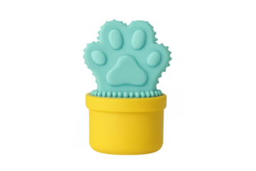 Dog paw cleaner device for pet hygiene