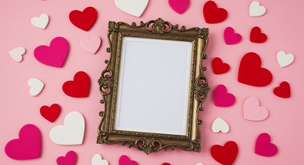 Ornate Frame, Heartfelt Valentine's Memory