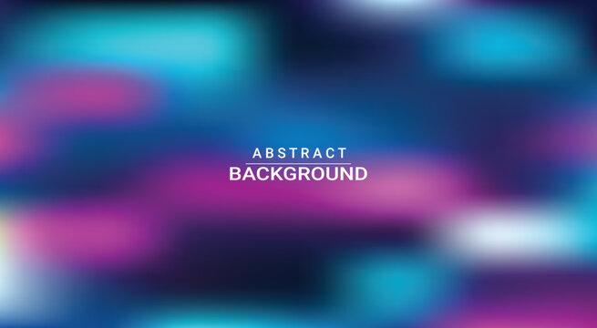 Colorful Blurred Abstract Background - Blue and Purple Gradient Mesh Design