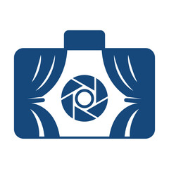 Camera logo icon design