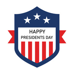 Happy Presidents Day Vector Design Patriotic USA Holiday Illustration
