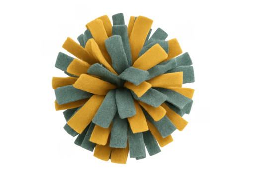 Dog snuffle ball enrichment handmade activity toy