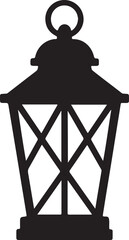Traditional decorative lantern illustration with vibrant colors