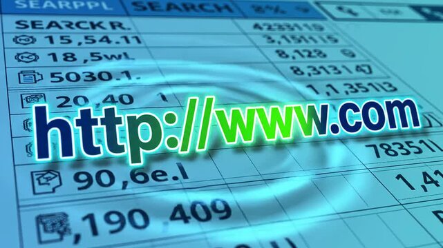 Website url http www com on spreadsheet background