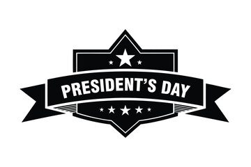 Patriotic Presidents Day Vector Design Illustration
