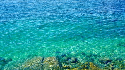 blue sea water