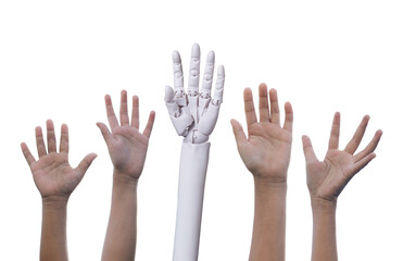 The Diversity of Raised Hands: Integration Between Nature and Artificial Intelligence