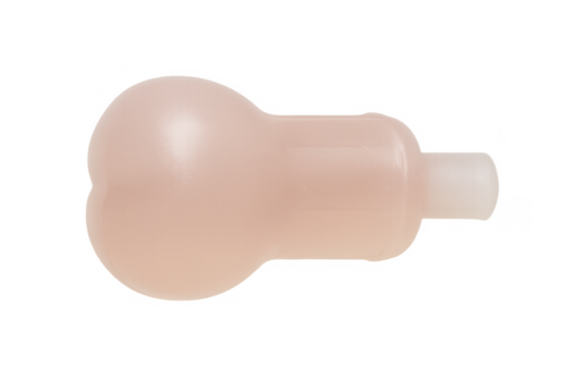 Pink silicone cupping cup for body massage and anti-cellulite therapy