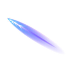 Abstract Blue and Purple Light Streak.