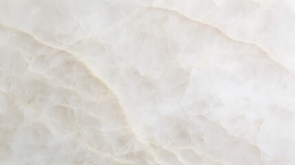 Obraz premium Minimal ivory marble slab with soft cloudy mineral diffusion, ultra-fine natural veins, top-right glow, left-bottom blank area for business presentations, dashboards, and marketing template use