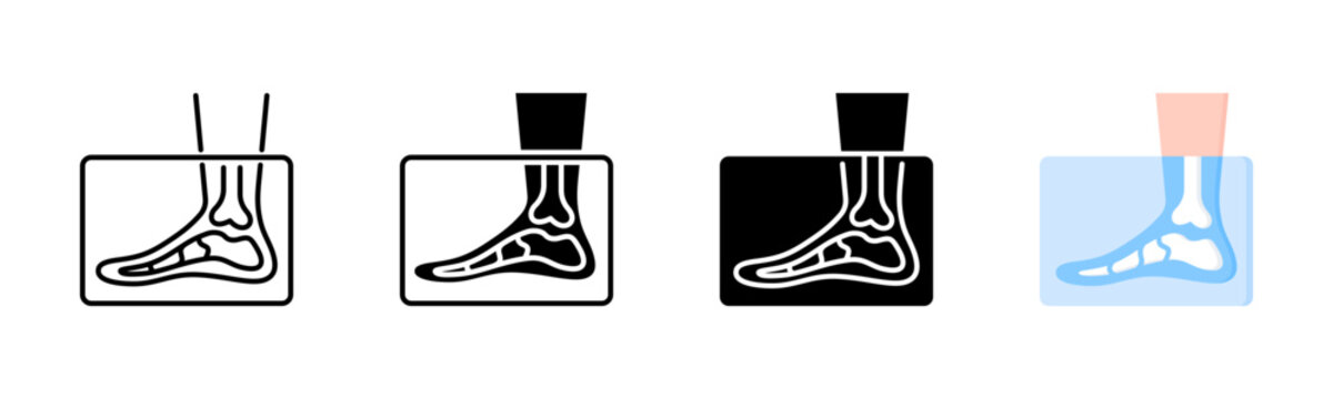 X-Ray Icon, Multi Styles Icon Set