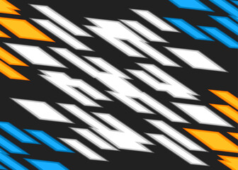 Abstract background with colorful diagonal geometric lines pattern