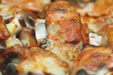 Deliciously cooked meat dish served in a warm setting