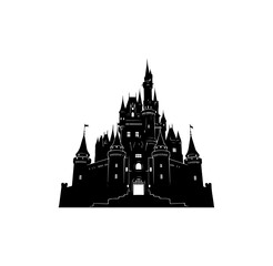 Obraz premium vector illustration of a castle
