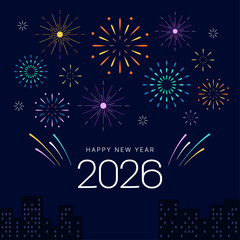 2026년 새해 일러스트