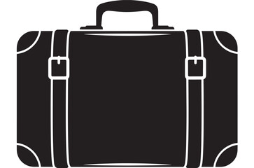 Plan your next adventure with a classic black suitcase, evoking feelings of wanderlust and excitement for travel, perfect for lifestyle blogs and travel promotions