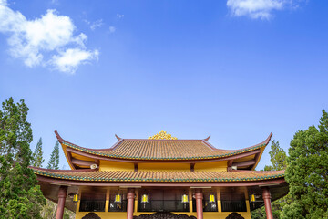 Naklejka premium Bamboo Forest Temple in Dalat, Vietnam